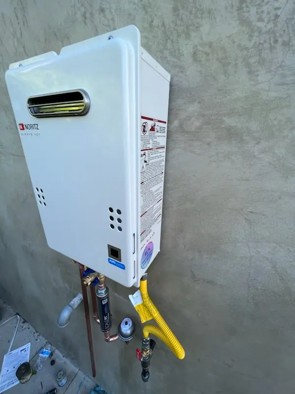 Tankless water heater installation for Crownsville homes
